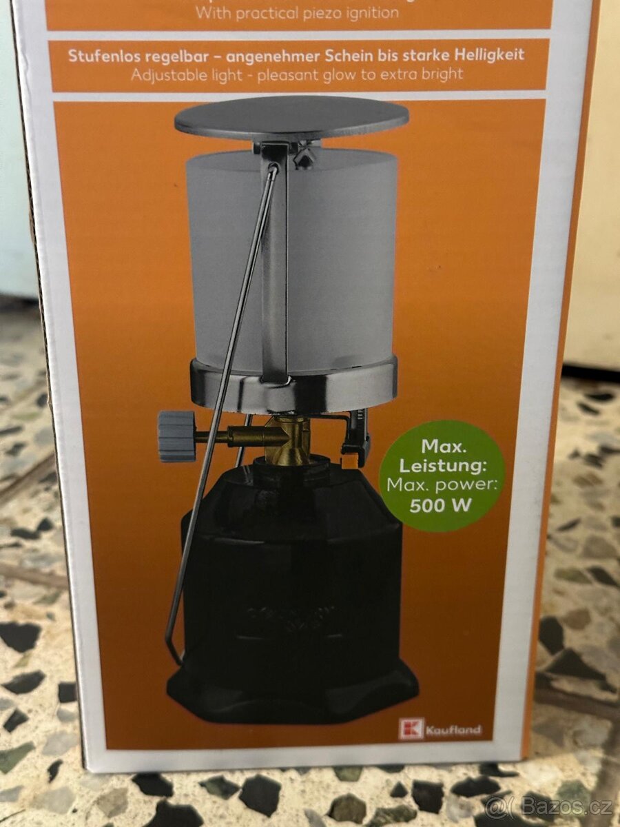 Plynová kempingová lampa - 3