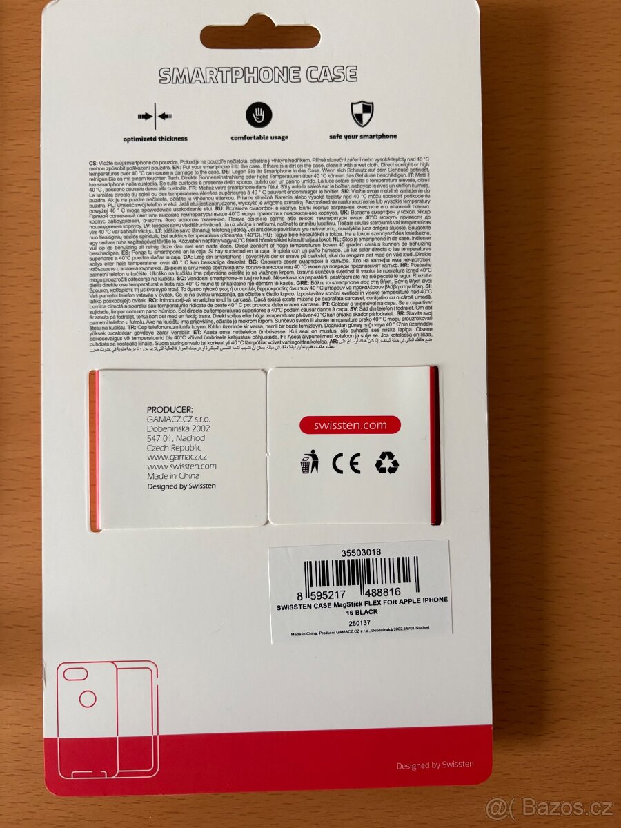 Pouzdro Swissten černé mag safe iPhone 16 - 3