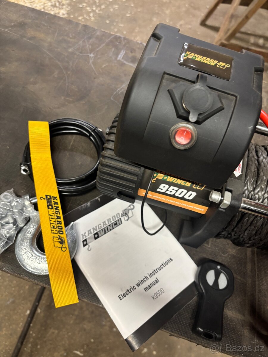 Naviják Kangaroo Electric winch K9500 - 3