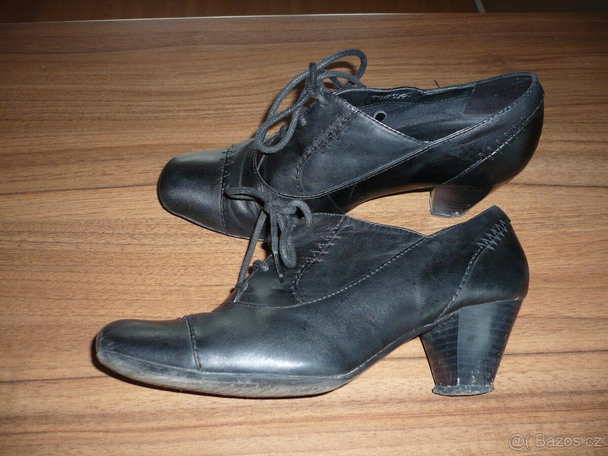 Janet D. kožené dámské boty vel.38 - 3