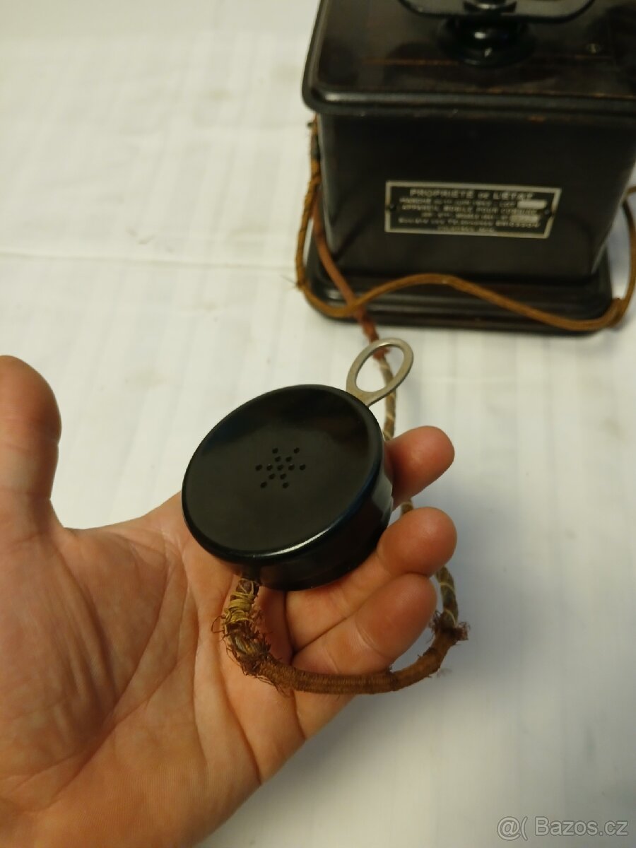 Starožitný stolní telefon - 3