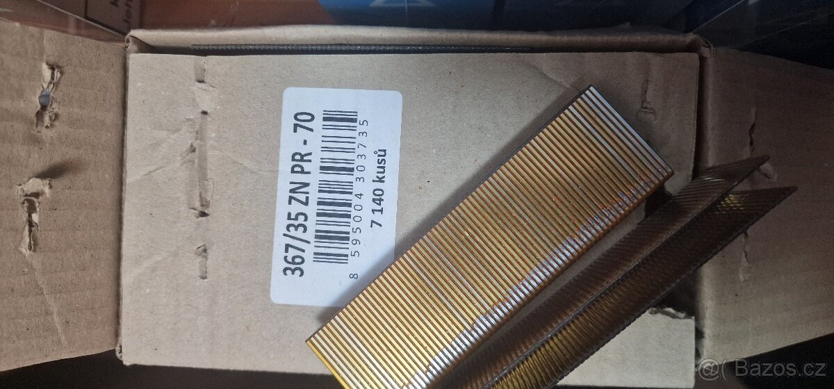 Prodám tesařské spony 367/35-70 PR bal / 7140ks - 3