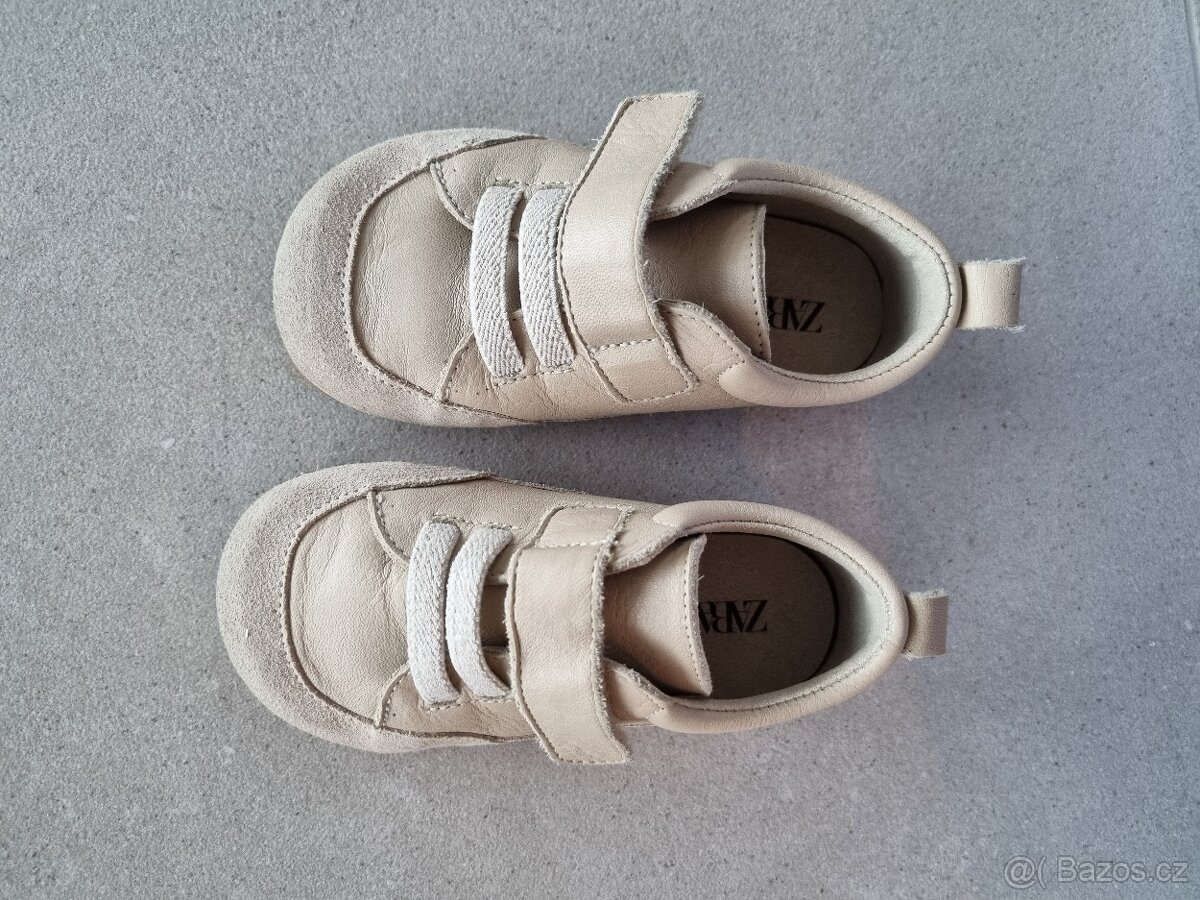 Boty barefoot kožené zn. Zara vel. 23 - 3