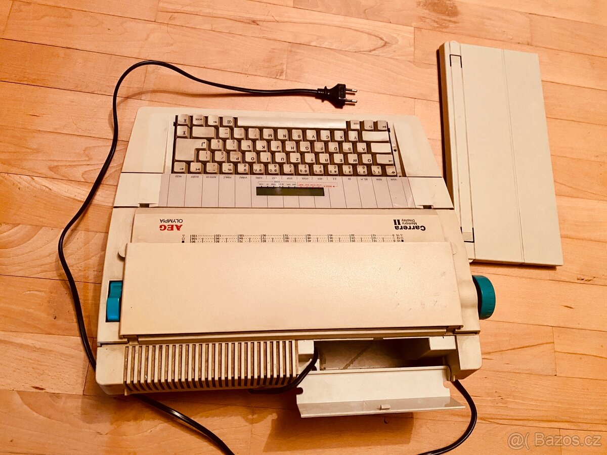 Elektrický psací stroj AEG Olympia - 3