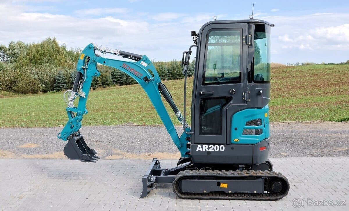 minirypadlo, minibagr, bagr Schmidt AR 200 - 3