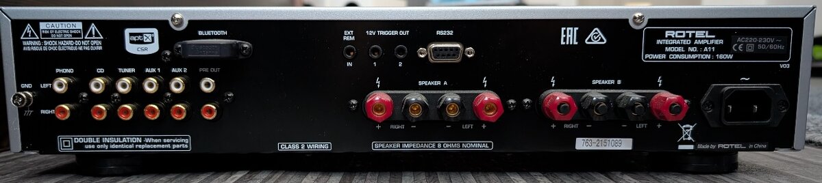 Rotel A11 Tribute - 3