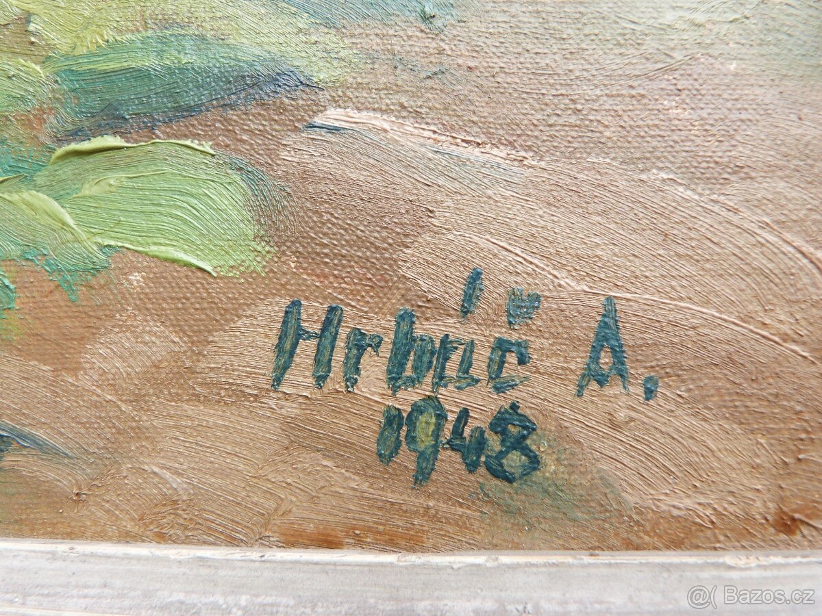 Olej na plátně_Hrbáč A._1948 - 3