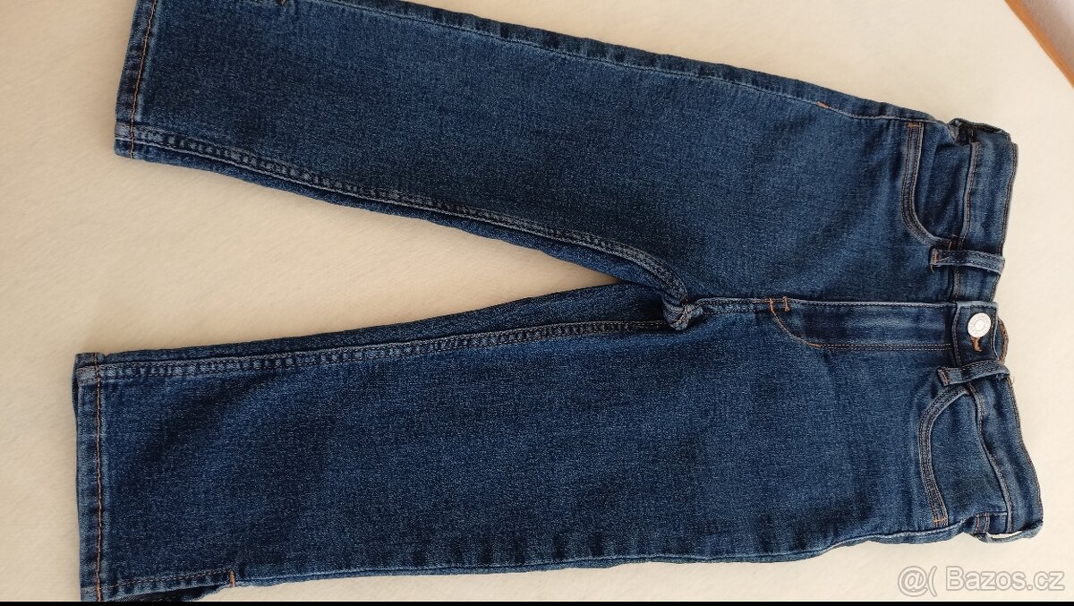 Dívčí tričko + džíny vel. 134 - 3