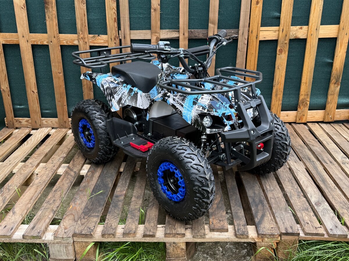 Elektro ATV Čtyřkolka 1200W 48V kola 6” AE007