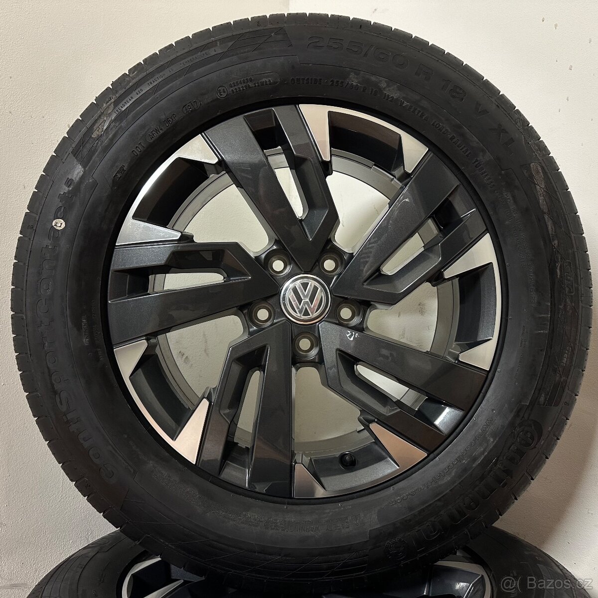 NOVÁ VW AMAROK 5x120 R18 ET45+LETNÍ 255/60R18 7,5mm
