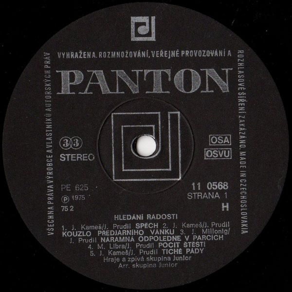 Junior – Hledání radosti ( LP ) - 3