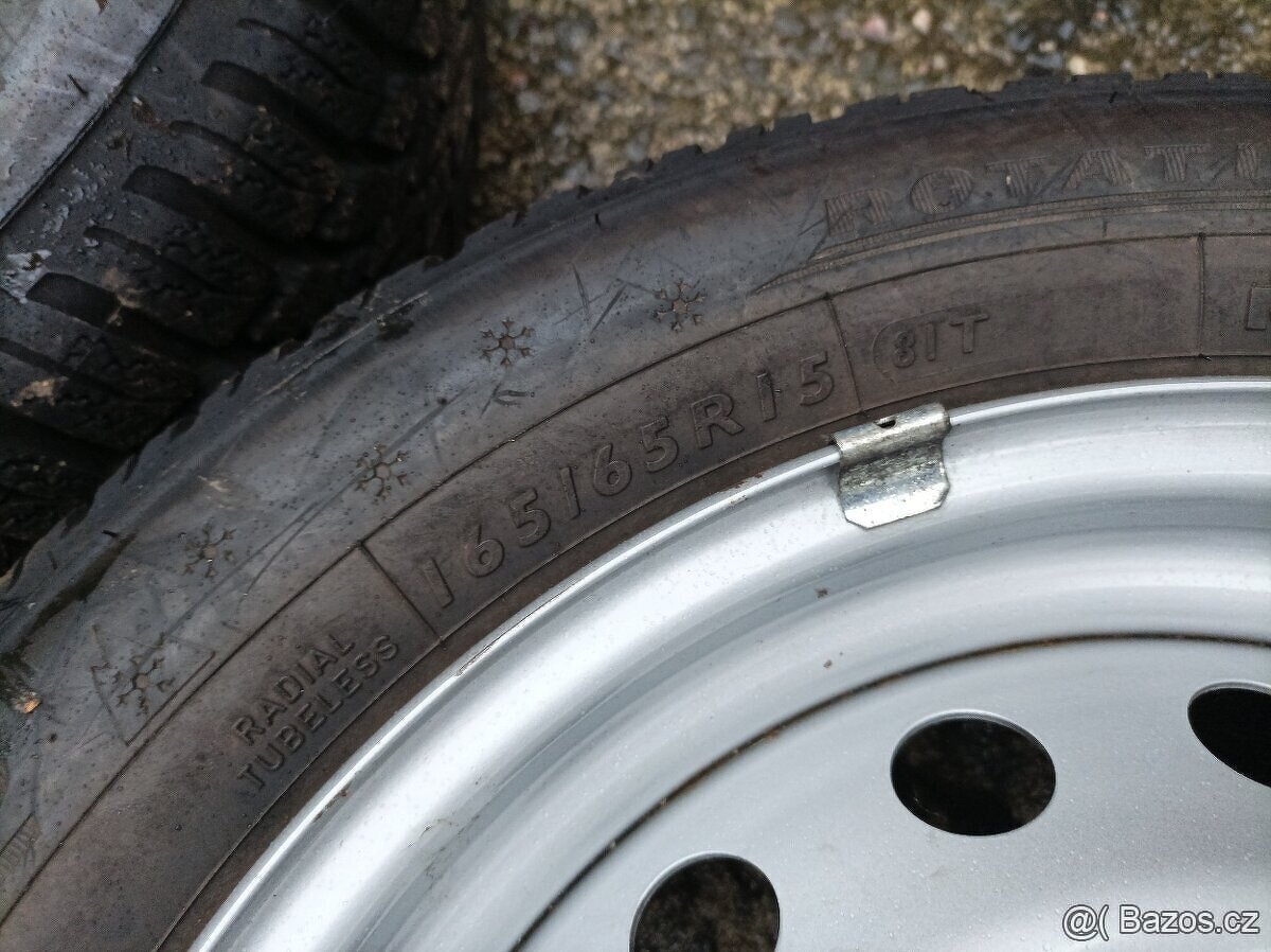 Zimní sada Smart ForTwo r15 4x100 dvourozměrné - 3