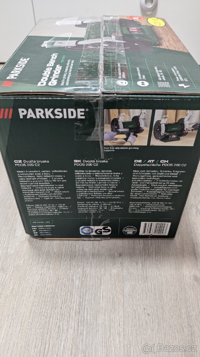 PARKSIDE Dvoukotoučová bruska PDOS 200 C2 - 3