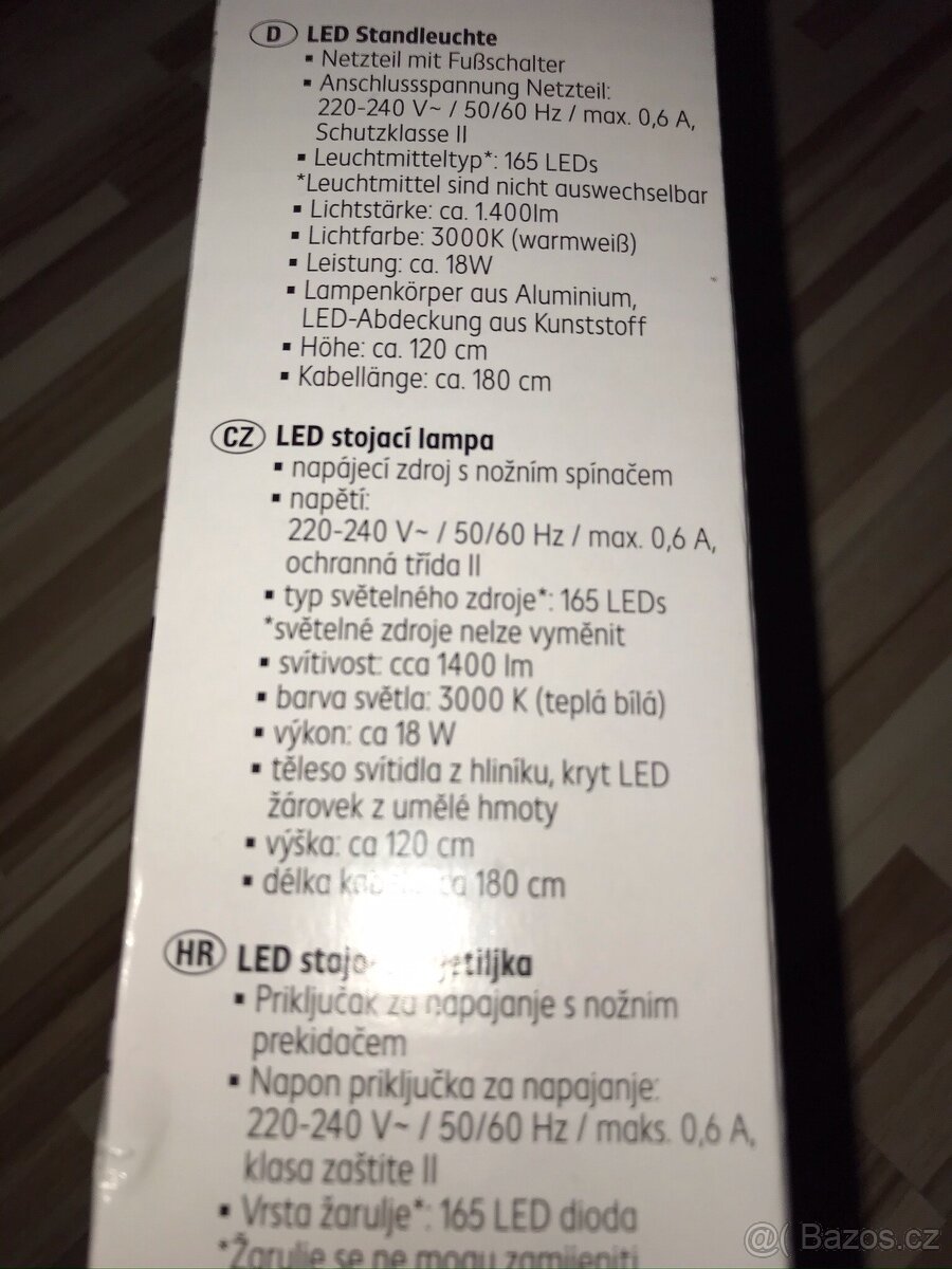Podhledové led světla a Stojací lampa - 3