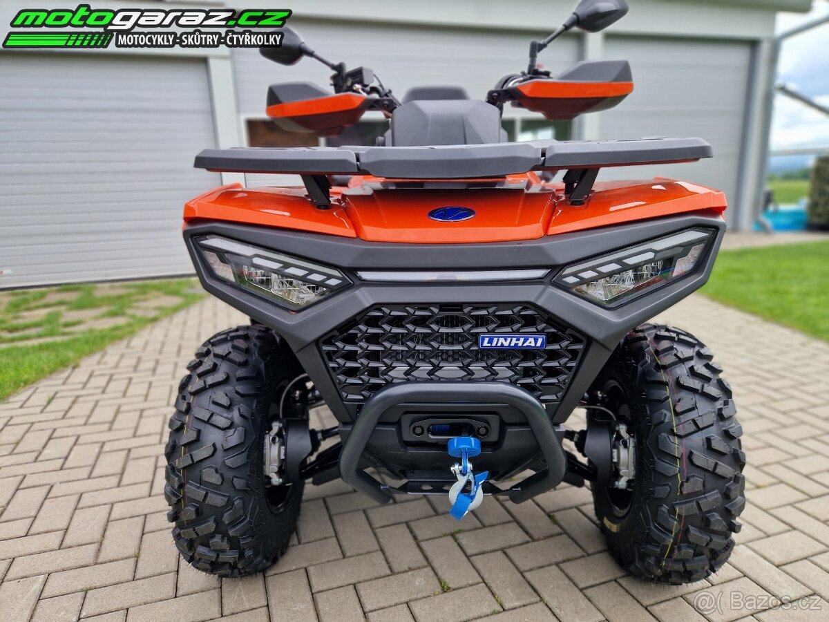 LINHAI ATV 550L LANDFORCE EPS - Oranžová model 2025