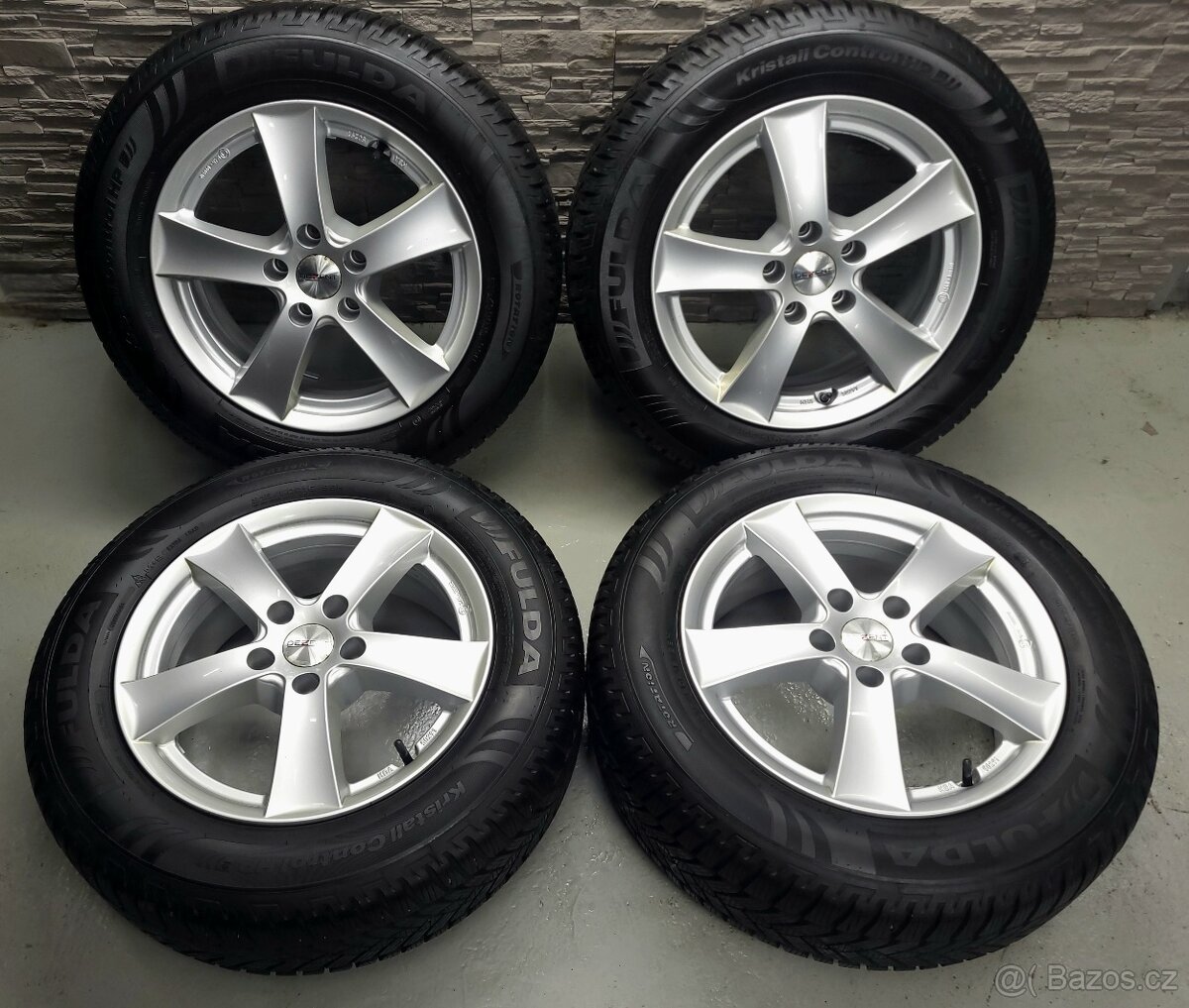 16" Alu kola Dezent 5x112 zimní pneu 8,8mm - 3