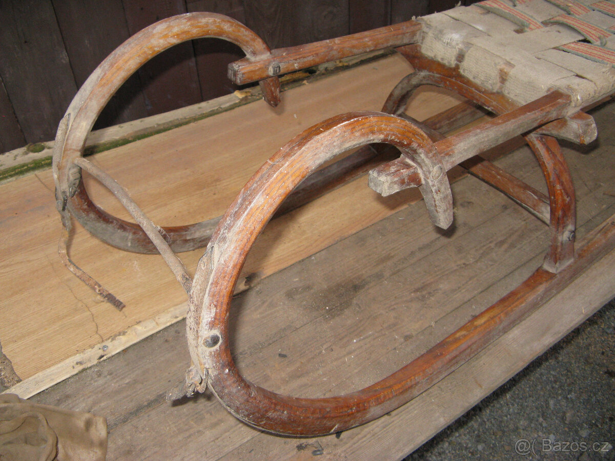 retro sáňky - 3