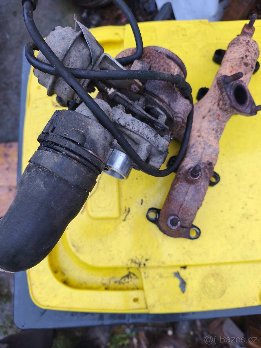 Motor 1.9 77kw bxe, turbo, starter - 3