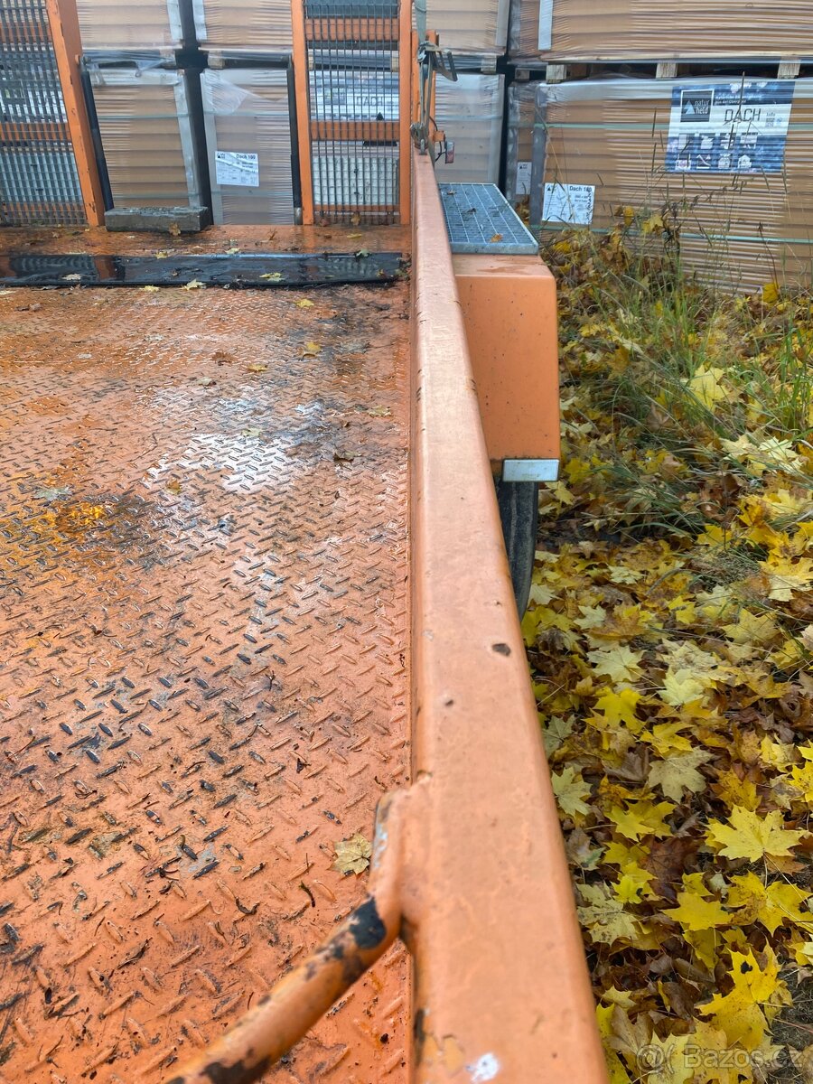 Podval přepravník tandem UNC válec bagr - 3