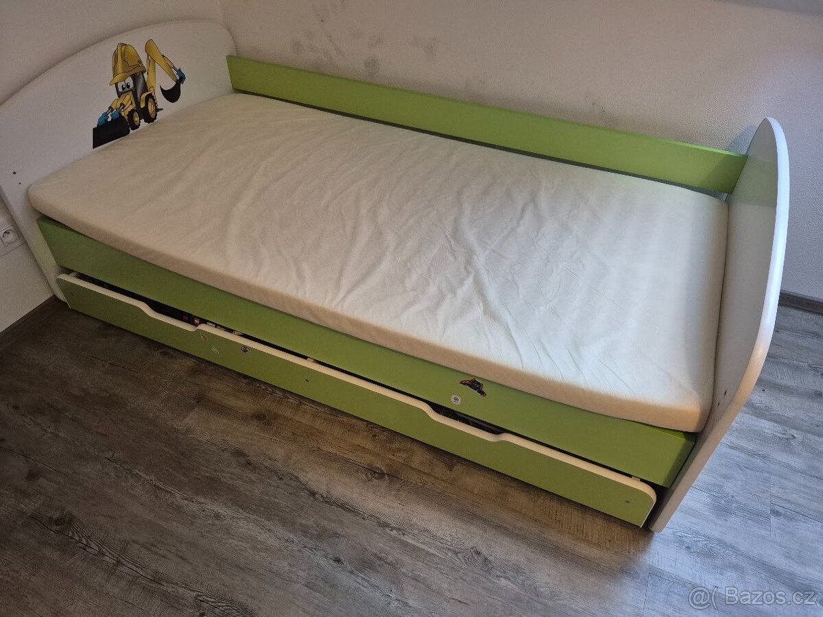 Dětská postel 180x90 se šuplíkem - 3