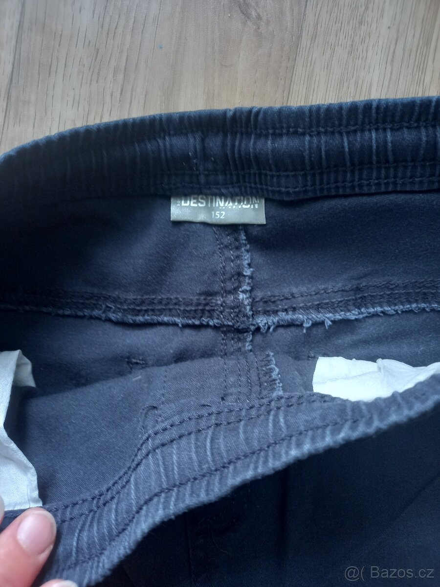 Plátěné kalhoty 146 - 3