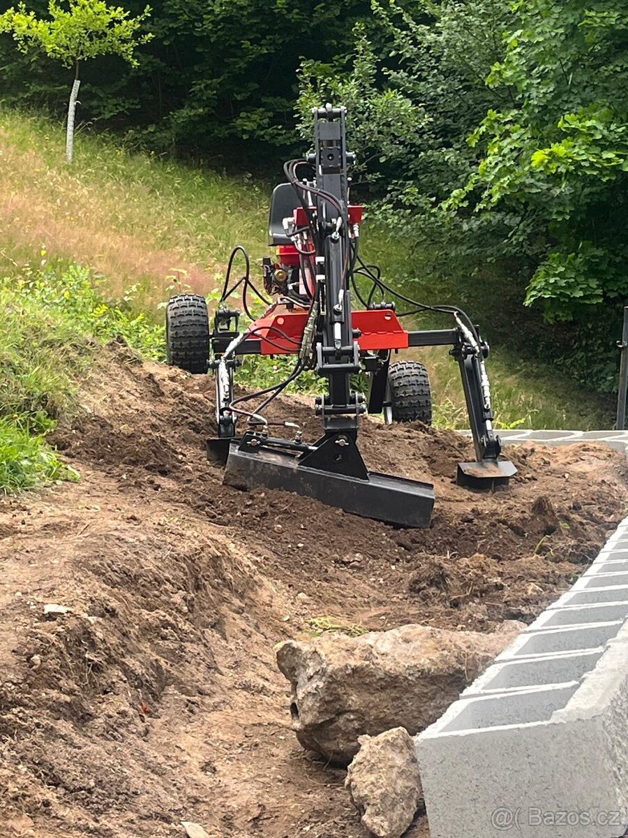 Minibagr menzi muck - 3