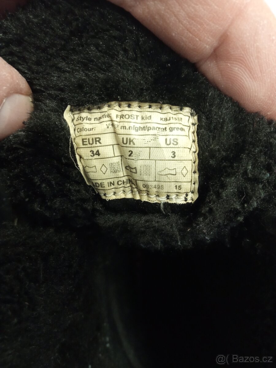 Zimní zateplená obuv 34 - 3