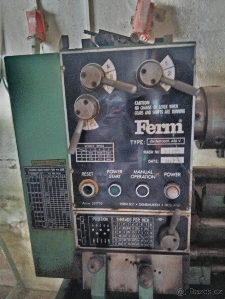 Soustruh Ferm Drehmaschine - 3