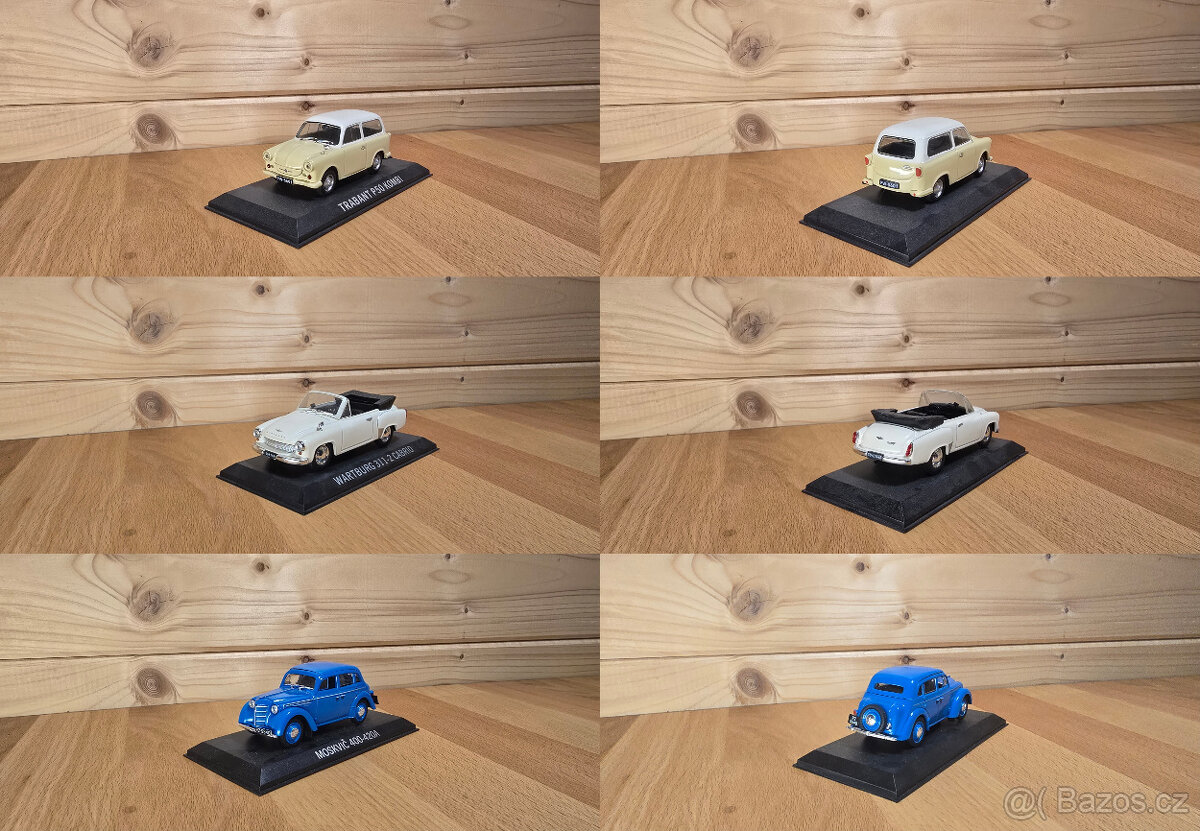 De Agostini - Modely aut 1:43 + menší modely - 3