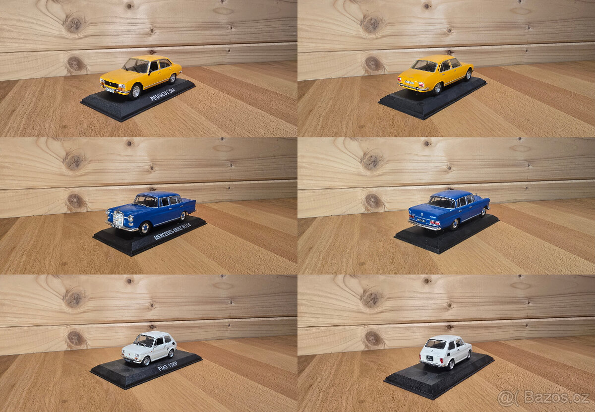 De Agostini - Modely aut 1:43 + menší modely - 3