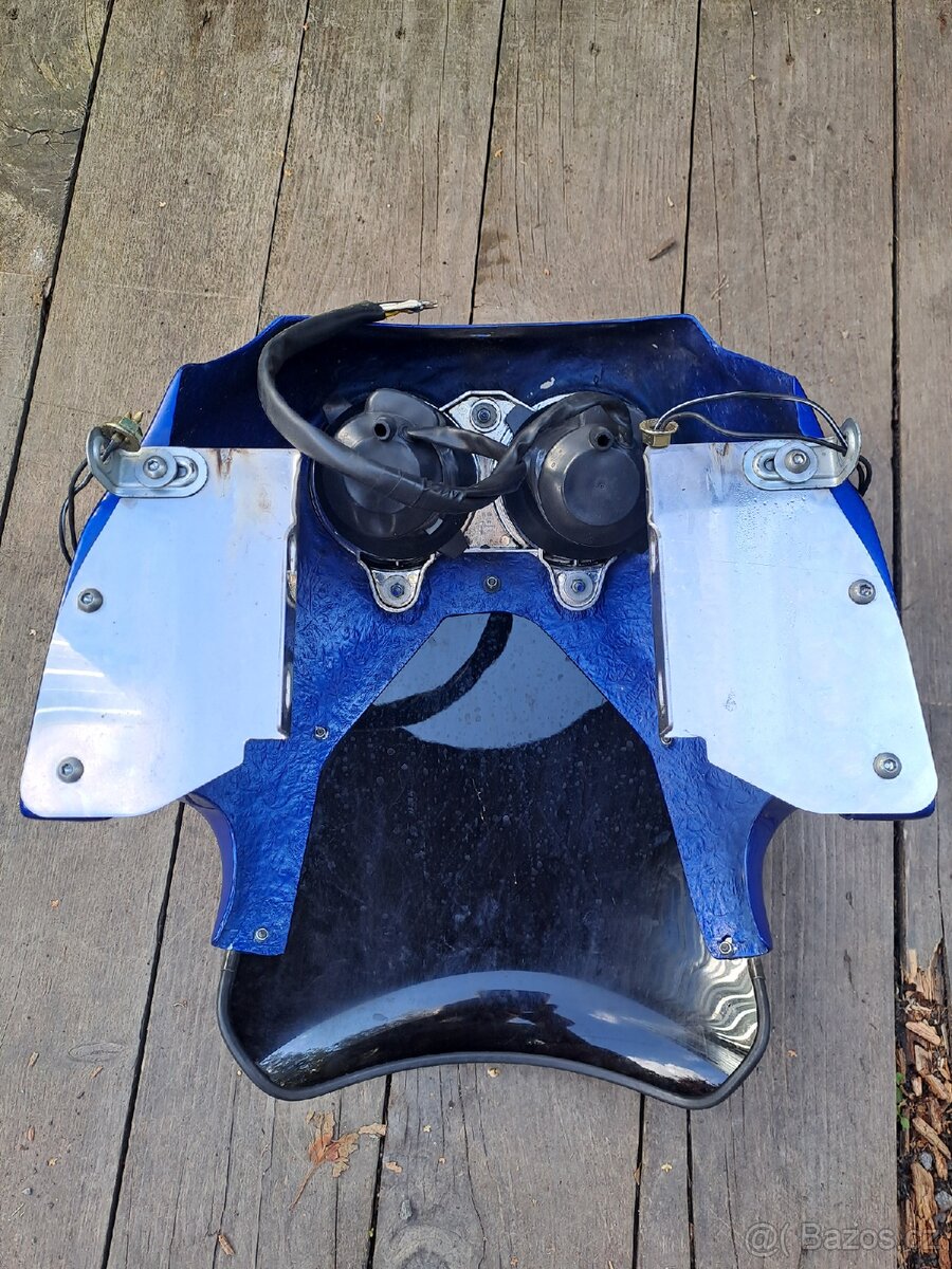 Uni maska včetně světel, blinkrů a MRA plexi - 3