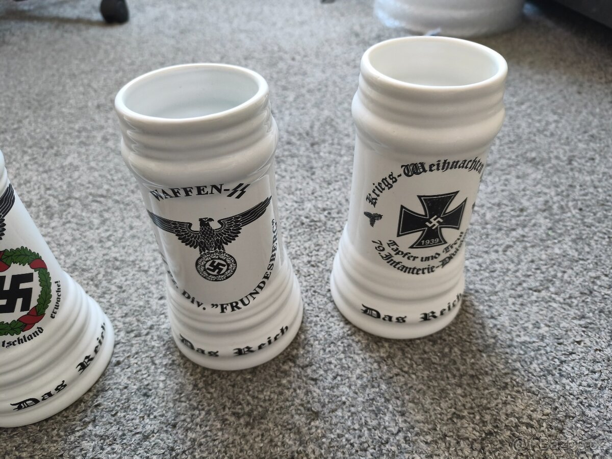 Německé porcelánové korbely - 3