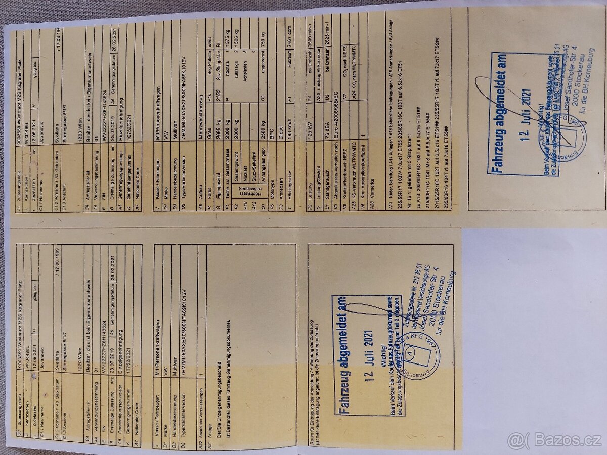 vw transporter2.5tdi maxi long - 3