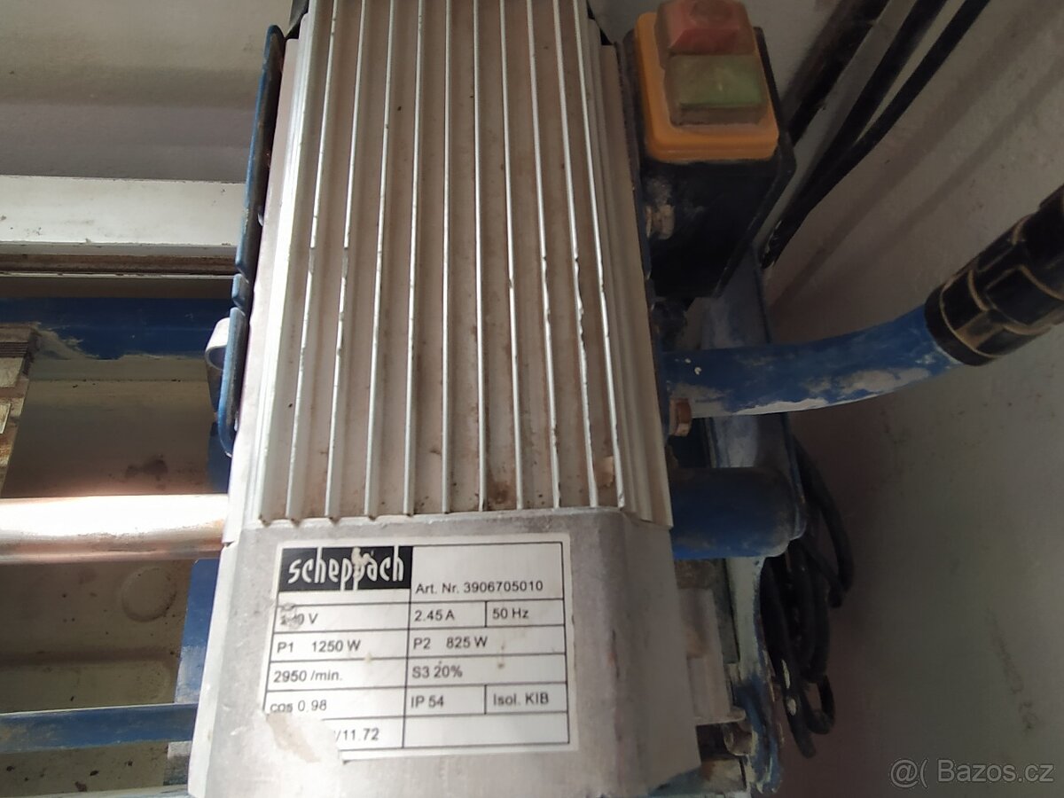 Prodám řezačku obkladů a dlažby SCHEPPACH FS8500 - 3