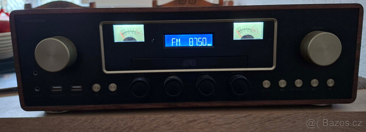 Thomson retro rádio s bluetooth,USB,CD,bezdrátové dobijení, - 3
