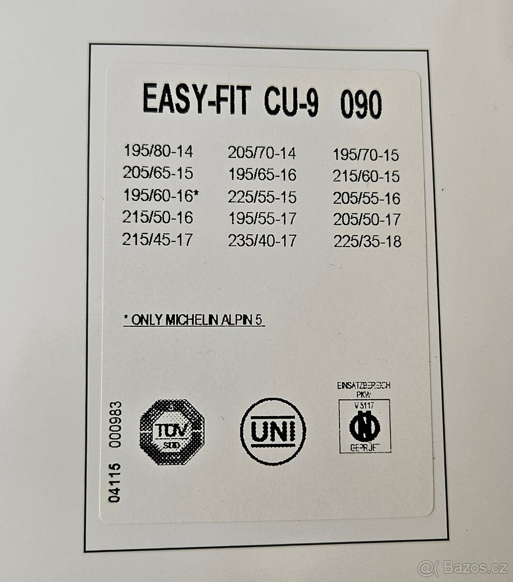 Sněhové řetězy - 3