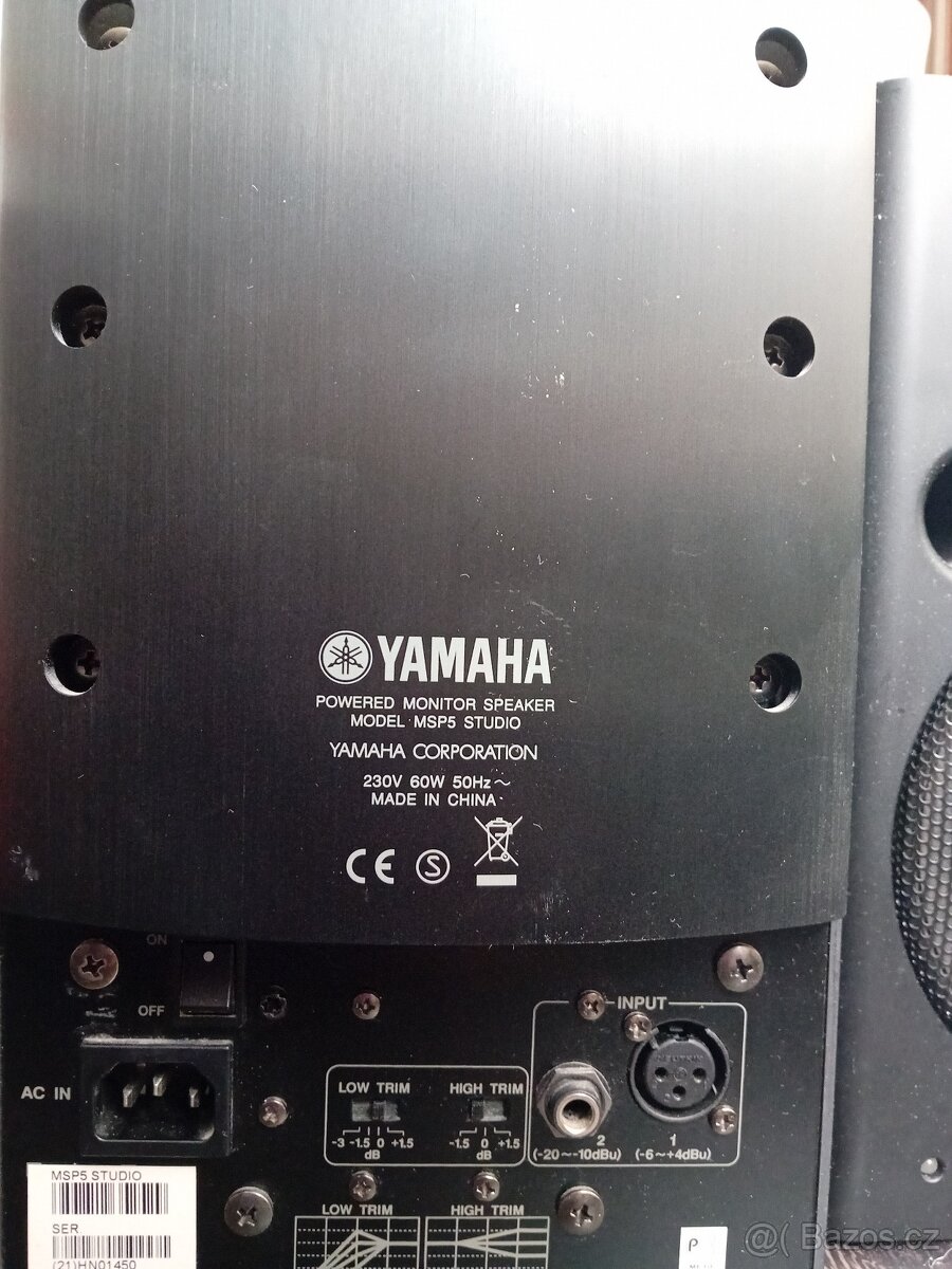 Aktivní studiový monitor Yamaha MSP5 - 3
