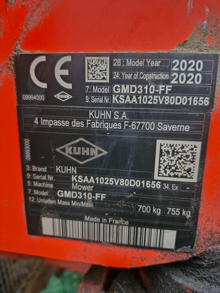 Sekačka Kuhn GMD310-FF - 3