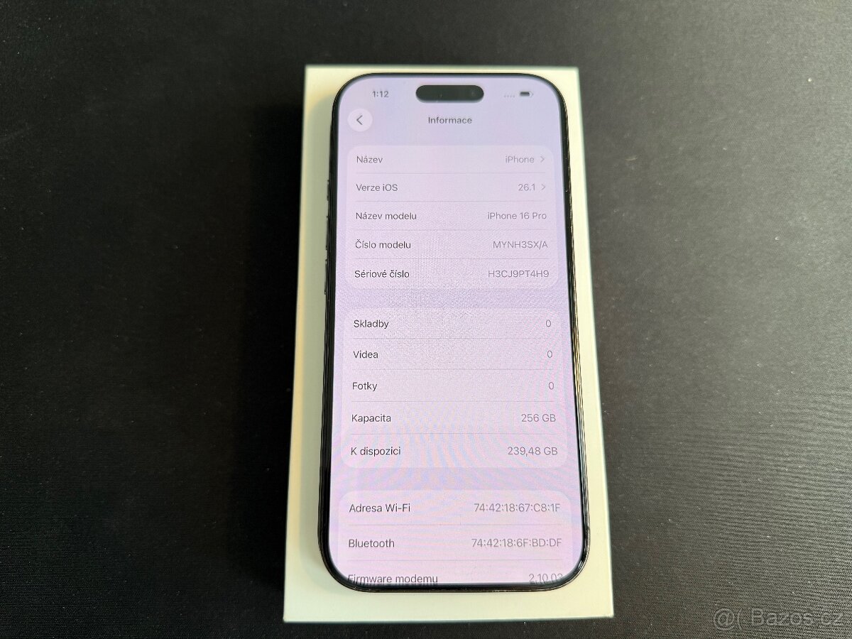 Apple iPhone 16 PRO 256GB - 3