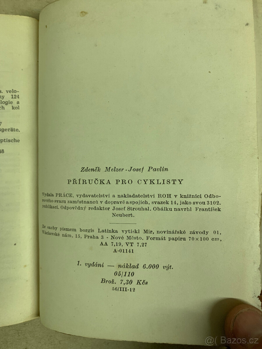 Kniha - Příručka pro cyklisty - 3