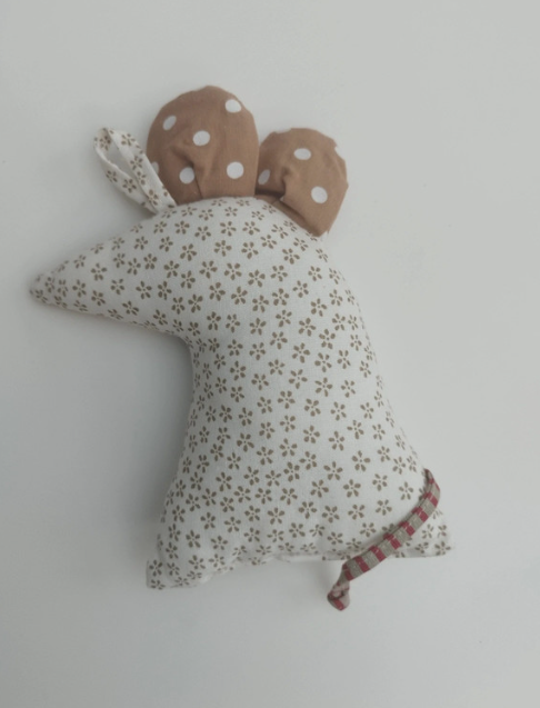 Textilní myška s chrastítkem uvnitř - 3