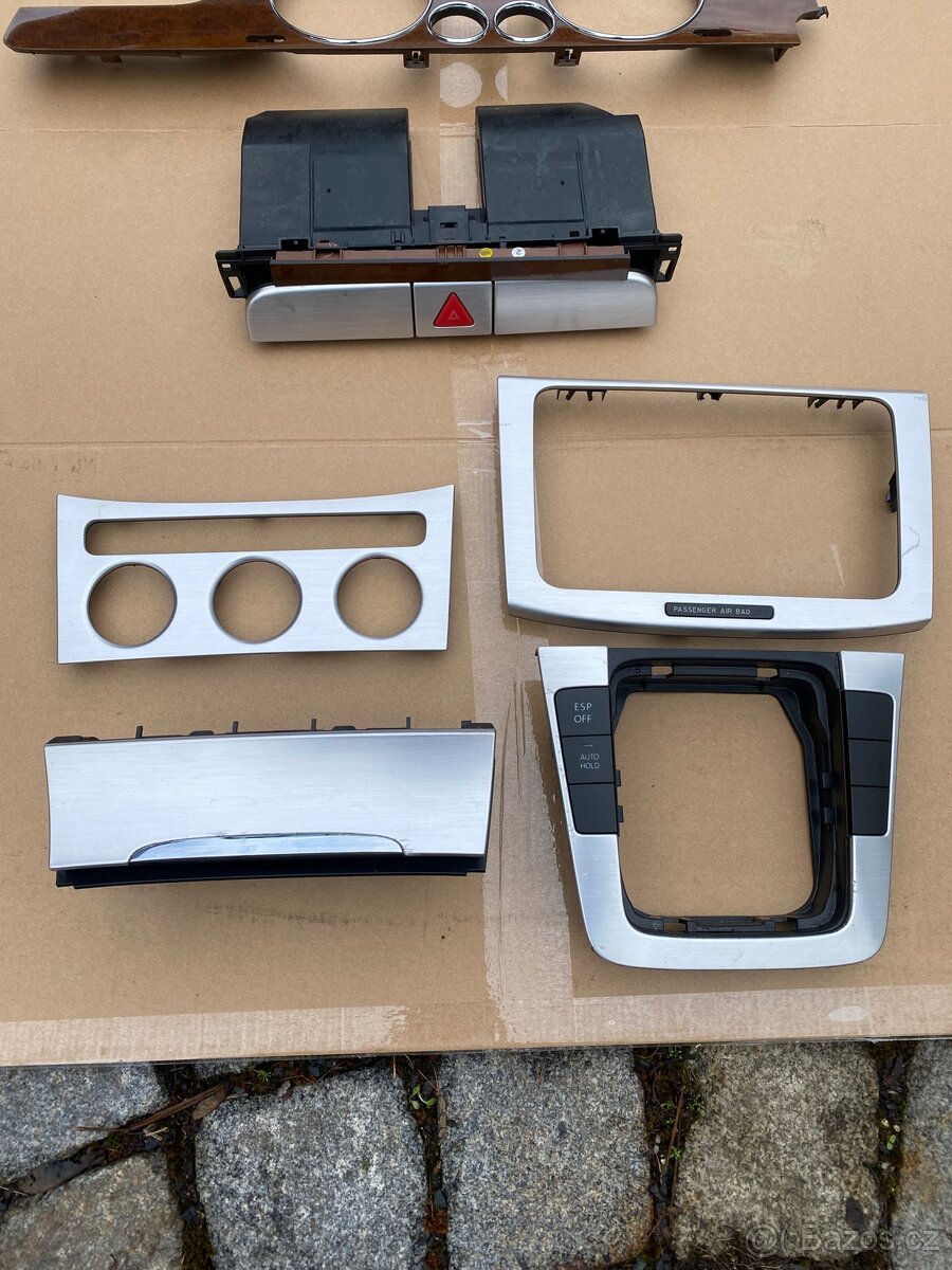 VW Passat B6 Dekor palubní desky - 3