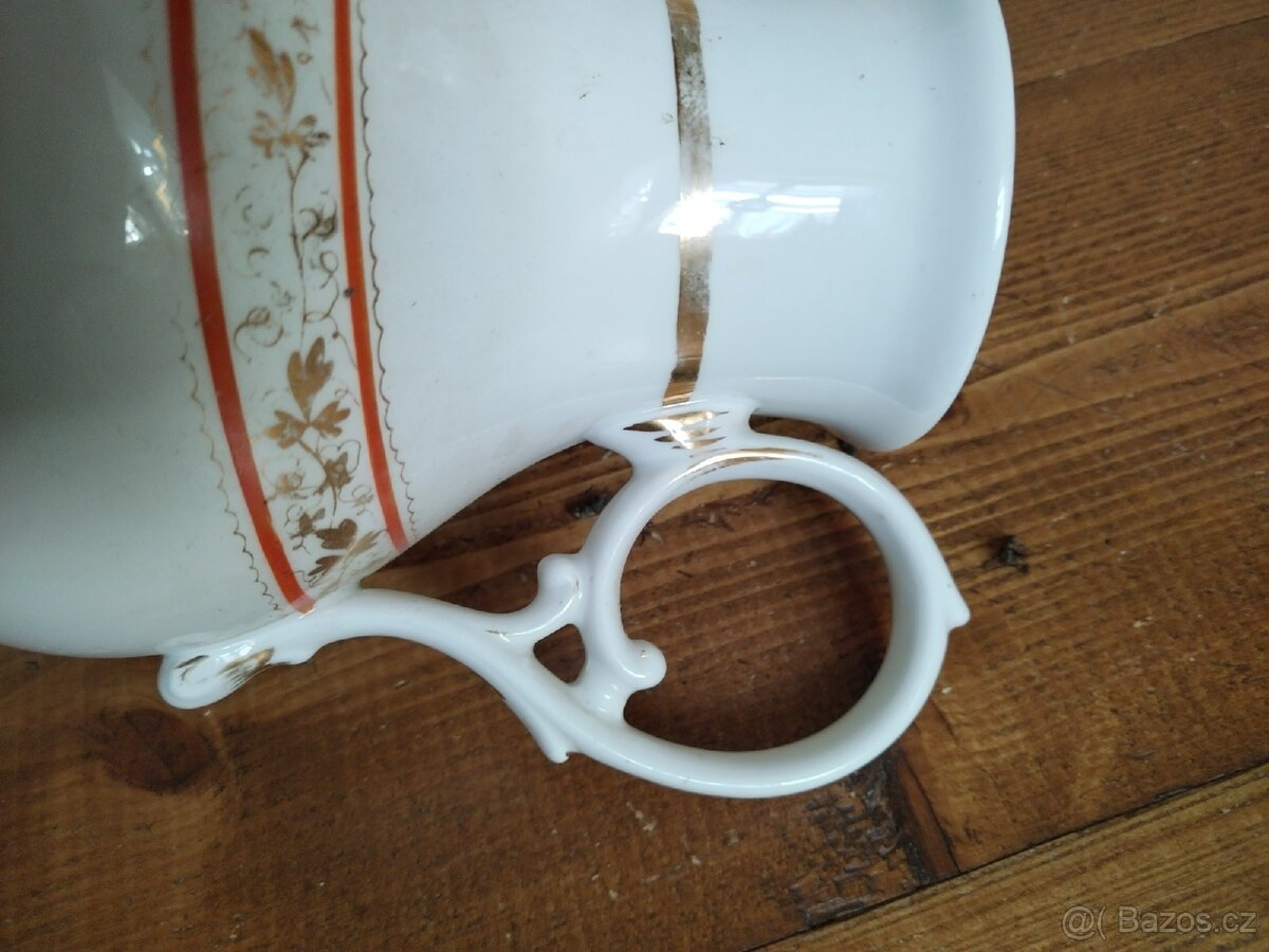 Starý porcelánový džbánek - 3