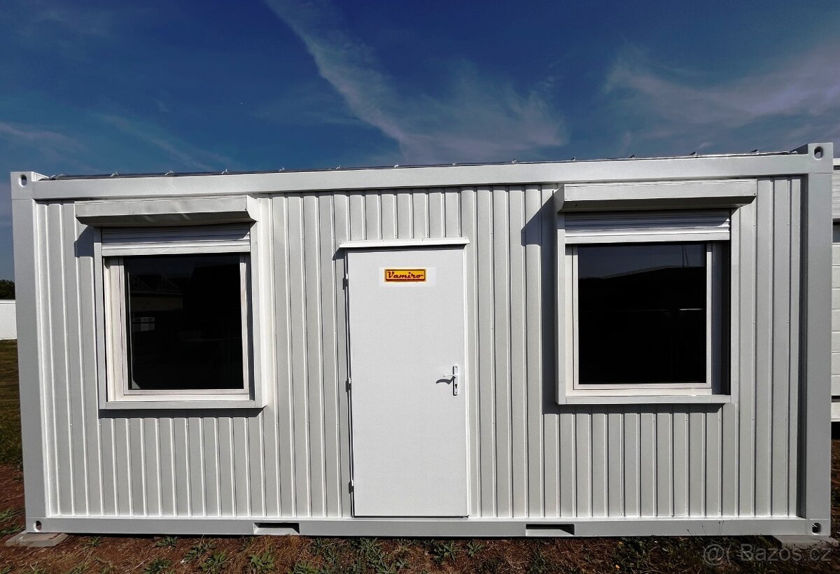 Obytný kontejner 2,45 x 6,05m nový - 3