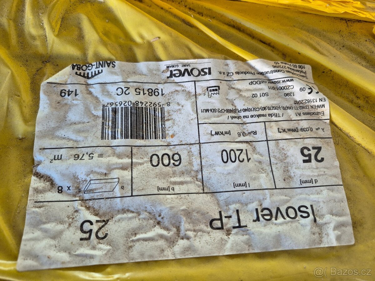 Izolace ISOVER T-P 25 mm - 3