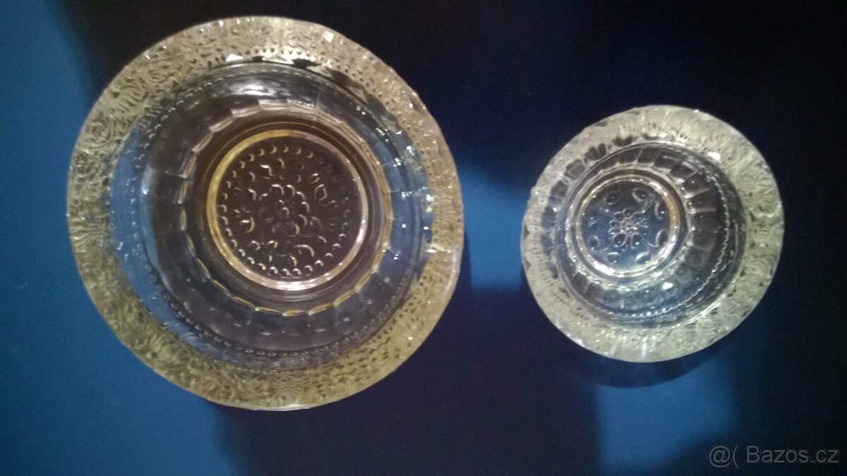 Misky na poháry, popelníky, misky, panáky, víno, šampaňské - 3