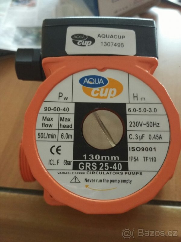 Čerpadlo do plynového kotle - 3