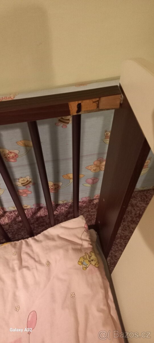 Dětská postýlka Klups Safari s motivem žirafy - 3