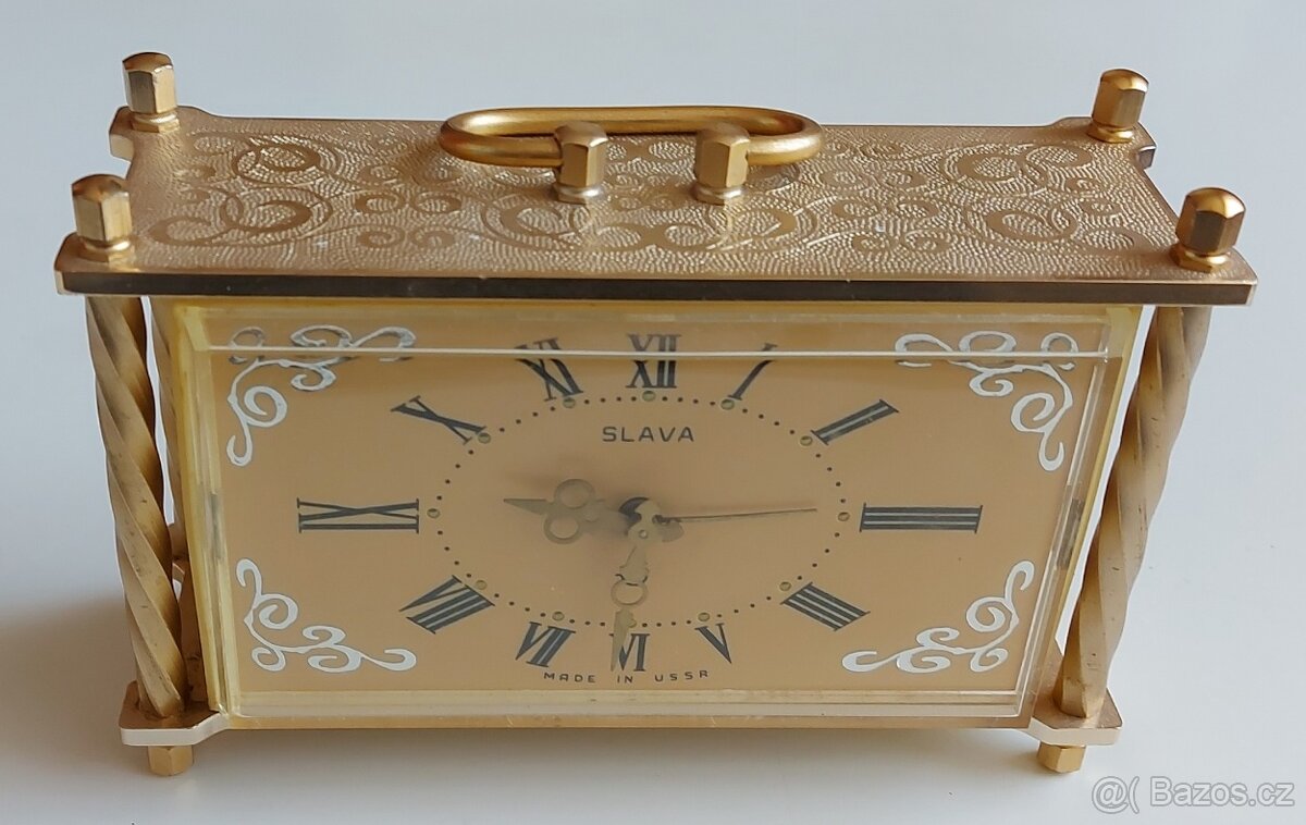 Dva ruské budíky Slava - zachovalé, testované - 3