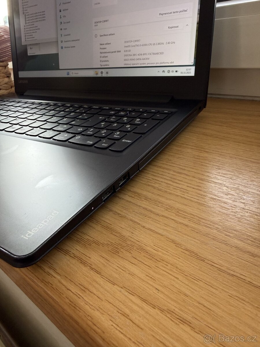 Prodám notebook Lenovo IdeaPad 510-15ISK - 3